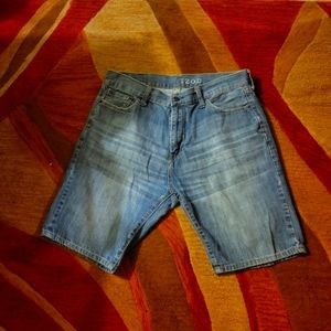 Izod short jeans size 34 blue